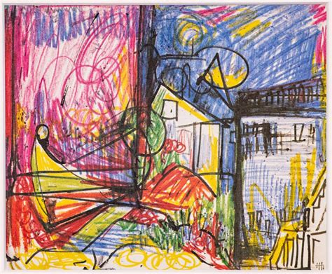 Hans Hofmann Landscape At 1stdibs