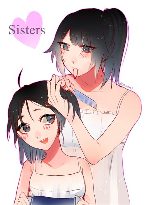 Sisters By Koumi04 On Deviantart Yandere Гаремы