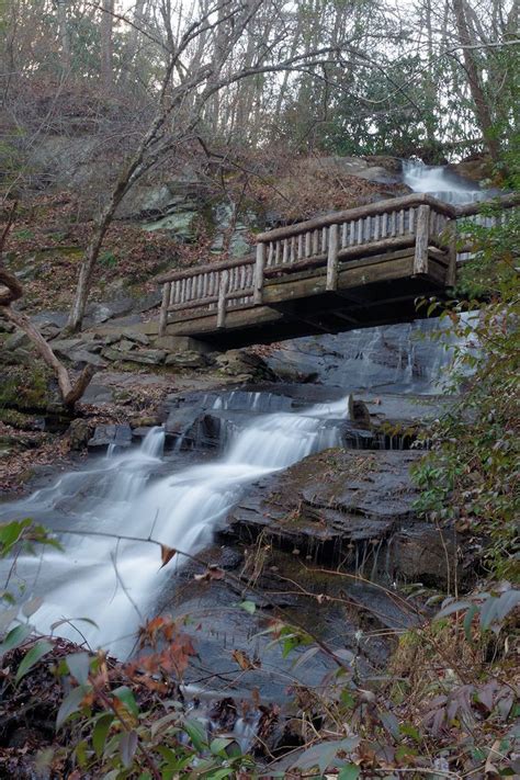 Great Smoky Mountains National Park Hiking Trail At Juney Whank Falls