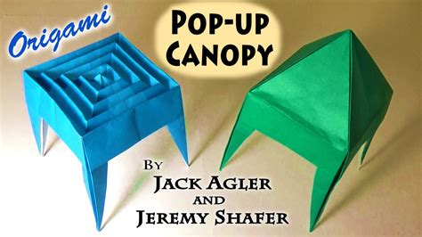 Origami Pop Up Canopy