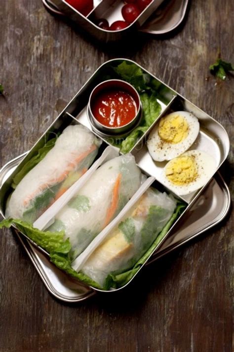 Dishesfrommykitchen Kids Lunch Box Vietnamese Summer Rolls