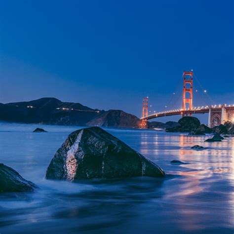 Golden Gate Bridge Sunset 8k Ipad Pro Wallpapers Free Download