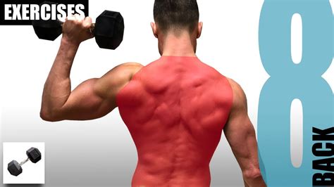 8 Back Exercises You Can Do With Just One Dumbbell Youtube