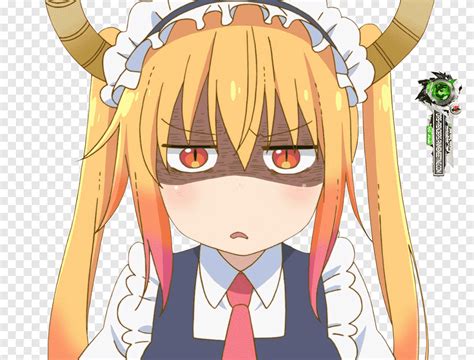 Miss Kobayashis Dragon Maid Anime Manga Otaku Anime Angry Png Pngegg