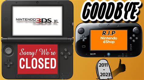 Goodbye 3ds And Wii U Forever Rip E Shop Youtube