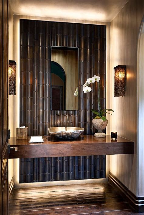 Hot Summer Trend 25 Dashing Powder Rooms With Tropical Flair Powder