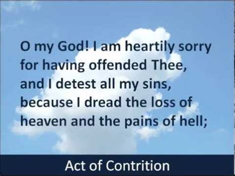 We did not find results for: Act of Contrition