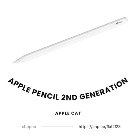 現貨特價 蘋果筆二代 蘋果原廠福利品apple Pencil 2 ｜apple Cat 免運 蝦皮購物