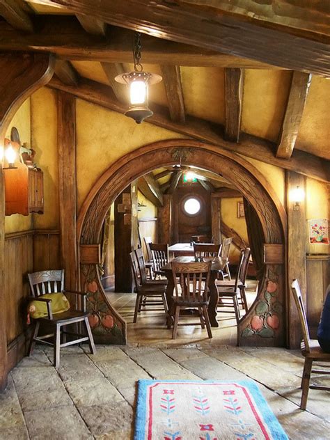 Hobbiton Hobbit House Hobbit Hole Trendy Dining Room