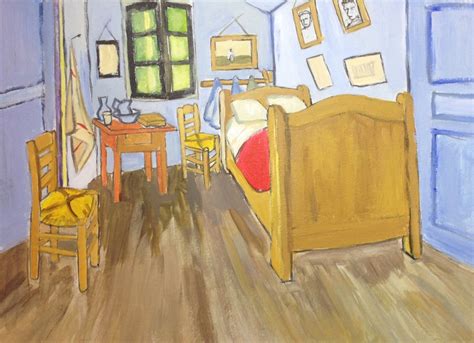 Vincent van gogh est un artiste peintre qui ne se cantonne pas à une seule et même technique. Toile n°29 La chambre à Arles de Vincent Van Gogh | L'art de la Peinture étape par étape