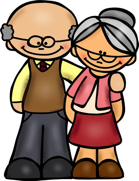 Grandfather Clipart Los Abuelos Clip Art Png Download Full Size