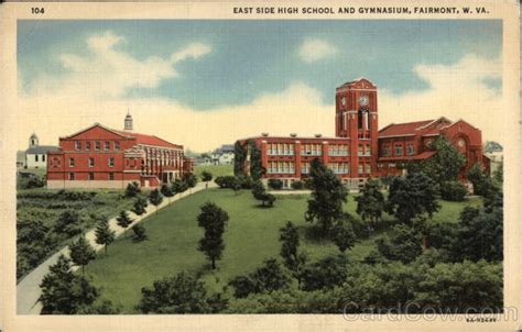 East Side High School And Gymnasium Fairmont Wv