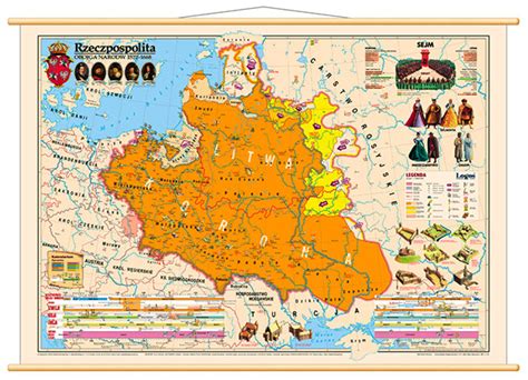 Series Of Polish History Wall Maps For Schools On Behance