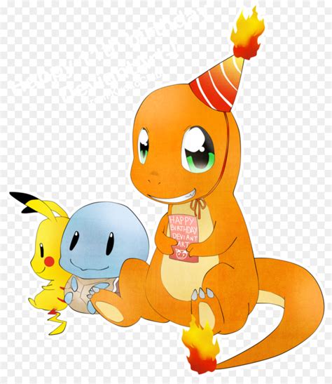 Happy Birthday Pokemon Charmander Clip Art Library