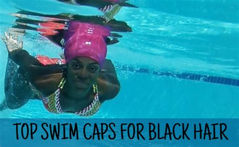 14 Swim Caps For Black Hair Sugarandfluff