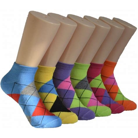 Women S Argyle Low Cut Ankle Socks 480 Pack At Socksinbulk Com