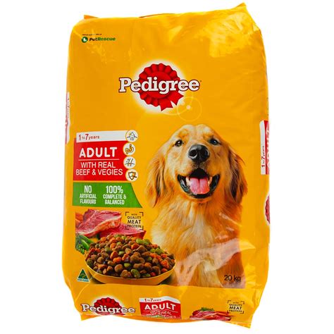 Pedigree Vital Protection 1 7 Years Adult Dog Food With Beef And Veg
