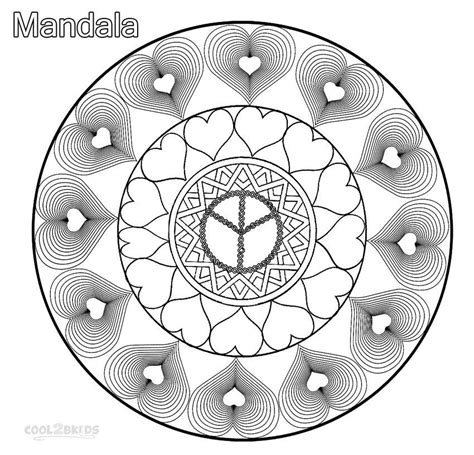 Free Love Mandala Coloring Pages Download Free Love Mandala Coloring