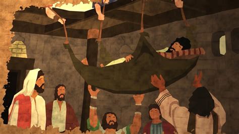 Jesus Heals The Paralyzed Man Youtube