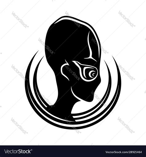 Extraterrestrial Alien Sign Royalty Free Vector Image