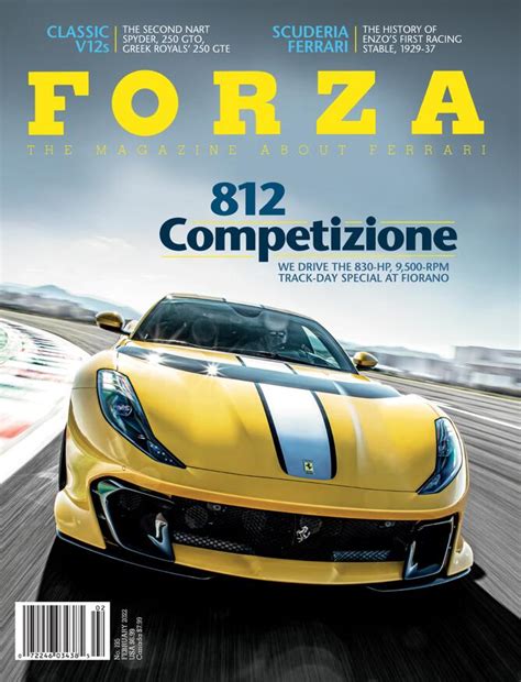 Issue 195 February 2022 Forza The Magazine About Ferrari