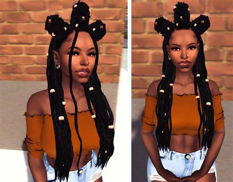 Ebonixsims Is Creating The Sims 4 Custom Content Patreon Sims Hair
