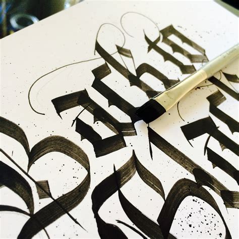 Calligraphy Blackletter On Behance