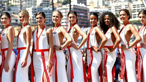 Grid Girls Set For An F Return At The Monaco Grand Prix The Week