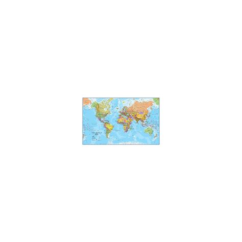 Maps International Giant World Map Mega Map Of The World 46 X 80