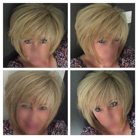 Create a stunning sweeping fringe with shorter layers at the top of the head. Pin on hairstyles