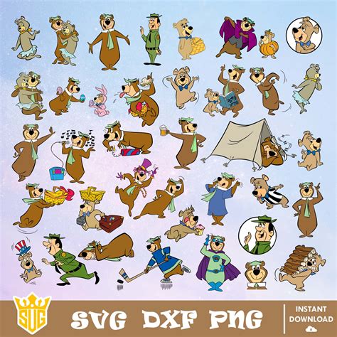 Yogi Bear Svg Cartoon Svg Cricut Cut Files Vector Inspire Uplift