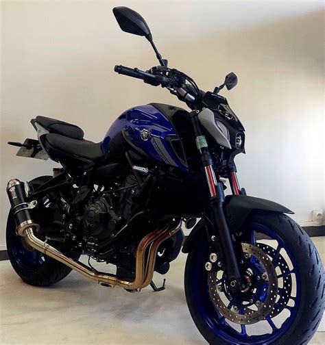 Yamaha Mt 07 Abs 2021 Occasion 5 312 Km Vente Roadster 689cm³ Reims