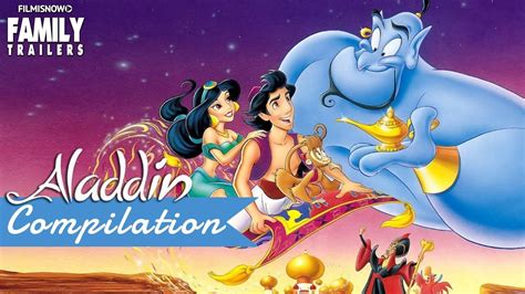 Aladdin All The Best Clips And Trailer Compilation For Disney Classic Movie Khao Ban Muang