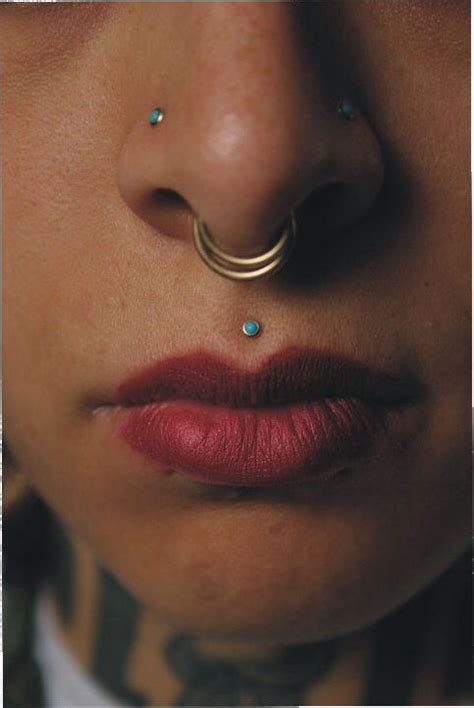 septum and medusa tattoos and piercings pinterest