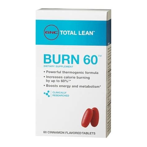 Gnc burn 60 is a weight loss diet pill featuring thermogenic ingredients to help boost metabolism and energy. GNC Burn 60™ 燒脂60