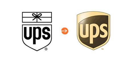 Ups Logo Then And Now Logo Evolution Logo Redesign Rebranding