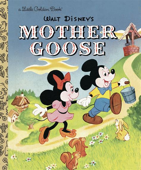 Little Golden Book Mother Goose Disney Classic Hardcover Walmart
