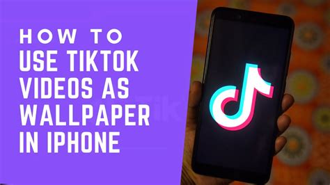 With a little help from lucidpix and tiktok, you can make one in no time! How to Use TikTok Videos as Mobile Wallpaper in iPhone ...