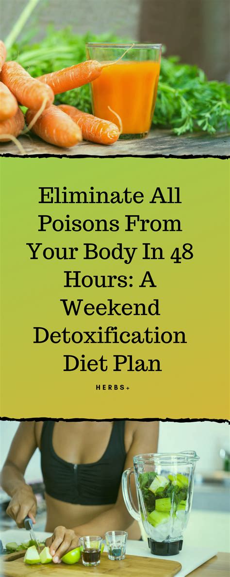Eliminate All Poisons From Your Body In 48 Hours A Weekend Detoxification Diet Plan