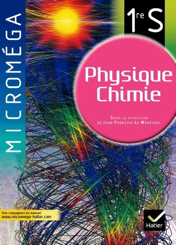 9782218953415 Microméga Physique Chimie 1e S Manuel De Lélève Le