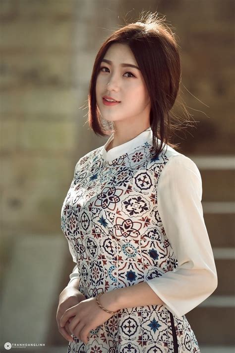 Áo Dài Việt Nam Vietnamese Clothing Vietnamese Dress Asian Woman
