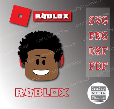 Roblox African American Svgpngdxfpdf Etsy Australia