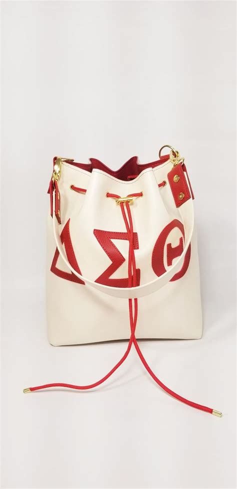 Delta Sigma Theta Delta Sorority Bag Greek Bag Shoulder Etsy In