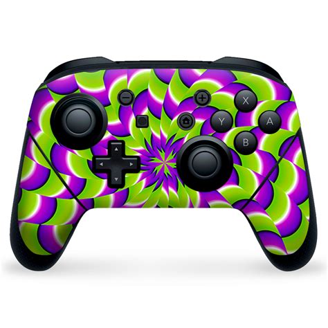 Nintendo Switch Pro Controller Skin Decal Vinyl Wrap Psychedelic