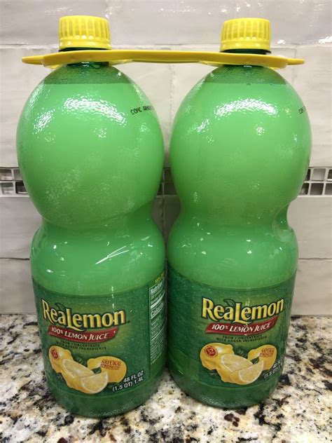 2 Bottles Realemon Real Lemon Juice 3 Qts Citrus Mix Marinade Buync