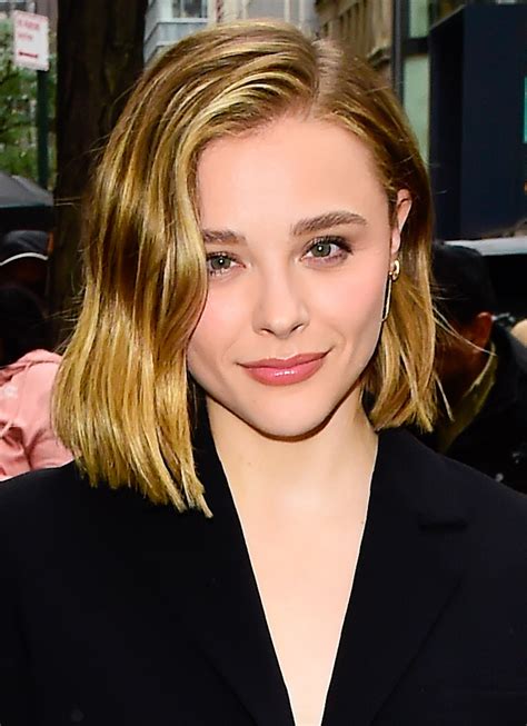 Chloë Grace Moretz Just Chopped Half Of Her Hair Off For The Summer