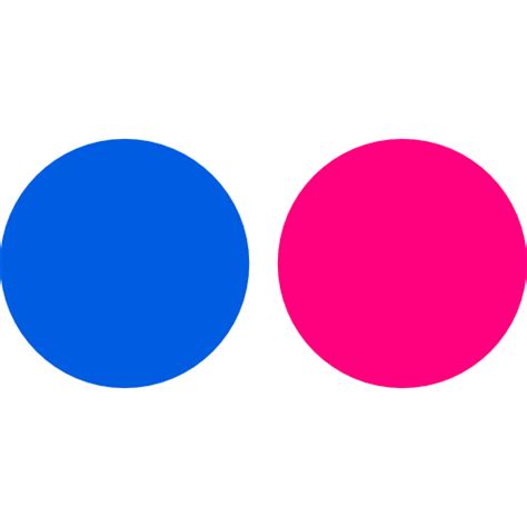 pink and blue circle logo logodix