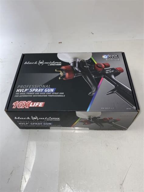 Spectrum Black Widow 17mm Hvlp Spray Gun 56152 For Sale Online Ebay