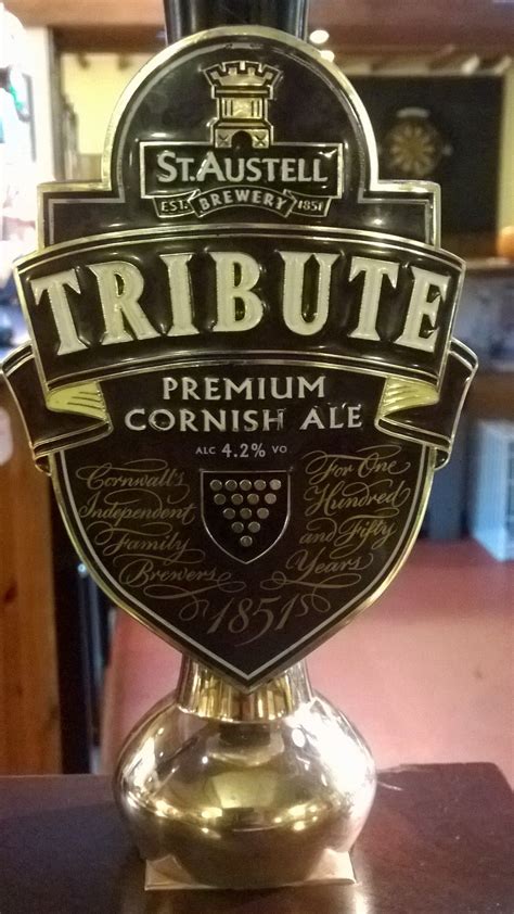 TRIBUTE ALE | St Austell Brewery | Cornwall ღ⊰n | Refreshing beer, Ale ...