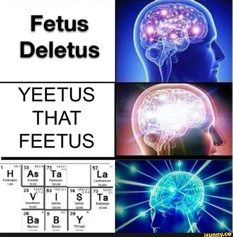 Fetus Deletus Yeetus That Feetus Ifunny